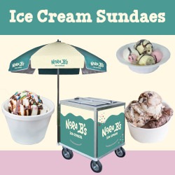 Ice Cream Sundae Cart